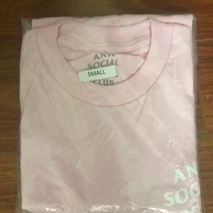 Anti Social Social Club Kkoch Pink Tee